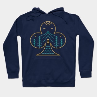 Playing Card Club Symbol of Nature Hoodie